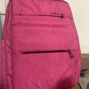 BeSmart Women's Vibrant Pink Backpack